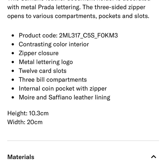 Prada Midnight Blue Leather Wallet - Picture 6 of 15